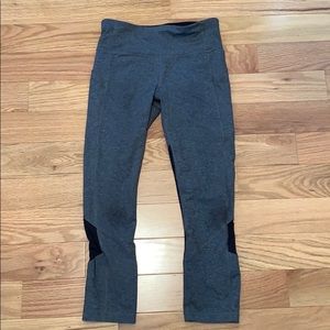 Lululemon Mesh Cropped Leggings